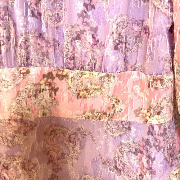 LoveShackFancy Starling Gown – Amethyst Dusk Size 10 | Rare Velvet Maxi Dress Br - Picture 14 of 16